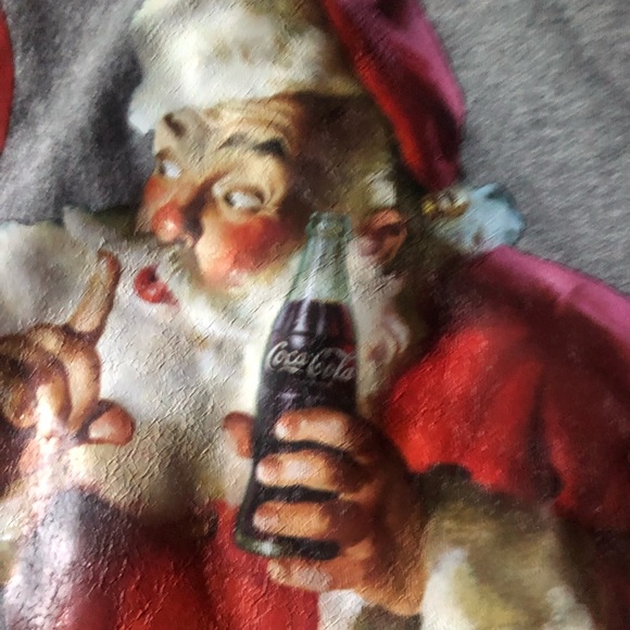 Stunningly, perfect condition, vintage Coca-Cola, Santa tee - Picture 5 of 7